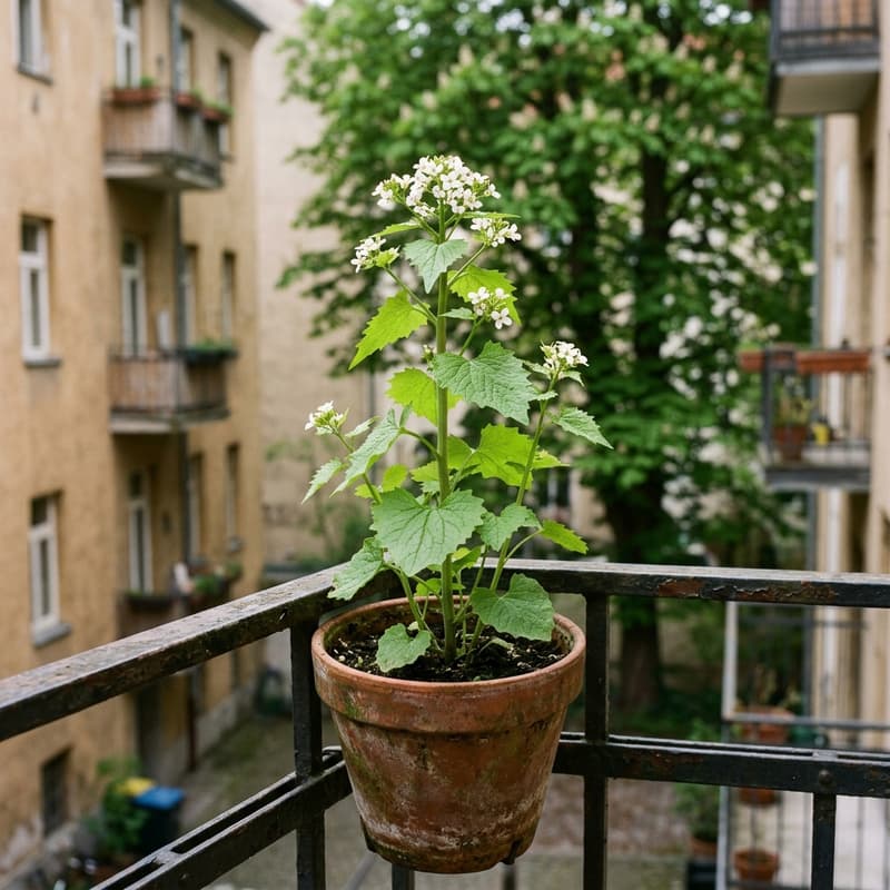 Knoblauchsrauke (Alliaria petiolata)